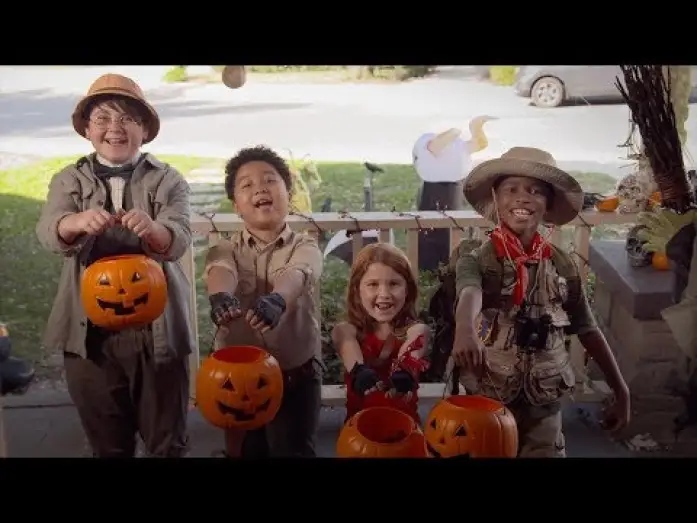 Видео к фильму Джуманджи: Новый уровень | Happy Halloween