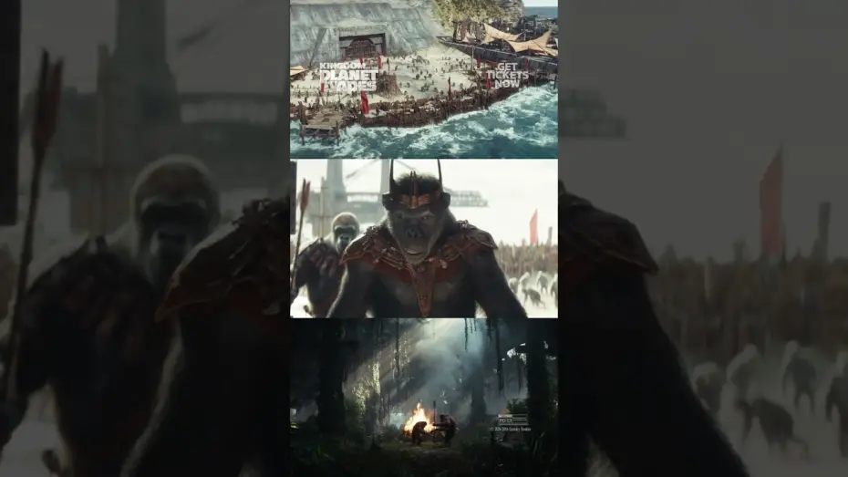 Видео к фильму Планета обезьян: Новое царство | In Theaters May 10