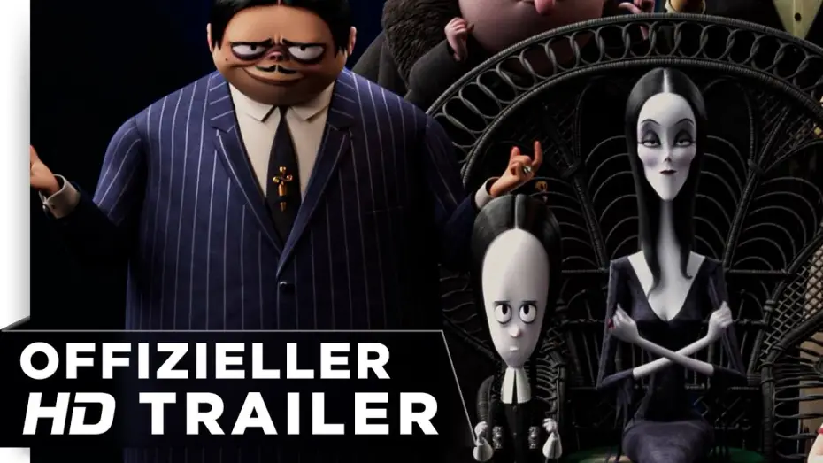 Видео к фильму Семейка Аддамс: Горящий тур | Die Addams Family 2 | Teaser Trailer | Deutsch HD