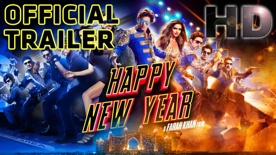 Видео к фильму С Новым годом | Happy New Year | Official Trailer | Shah Rukh Khan | Deepika Padukone