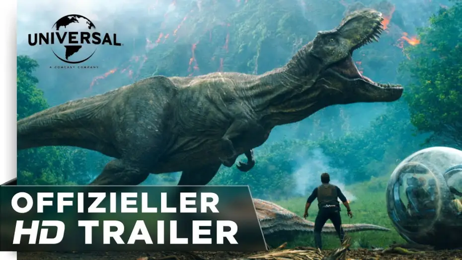 Видео к фильму Мир Юрского периода 2 | Jurassic World: Das gefallene K&ouml;nigreich - Trailer 1 - Deutsch HD