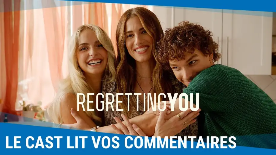Видео к фильму Сожалею о тебе | Le cast lit vos commentaires