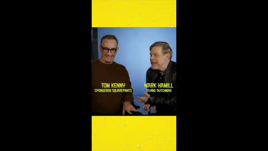 Видео к фильму The SpongeBob Movie: Search for SquarePants | Mark Hamill and Tom Kenny