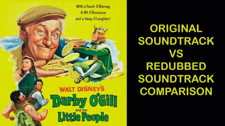 Видео к фильму Дарби О'Гилл и маленький народец | DARBY O'GILL AND THE LITTLE PEOPLE (1959) Dubbing Comparison