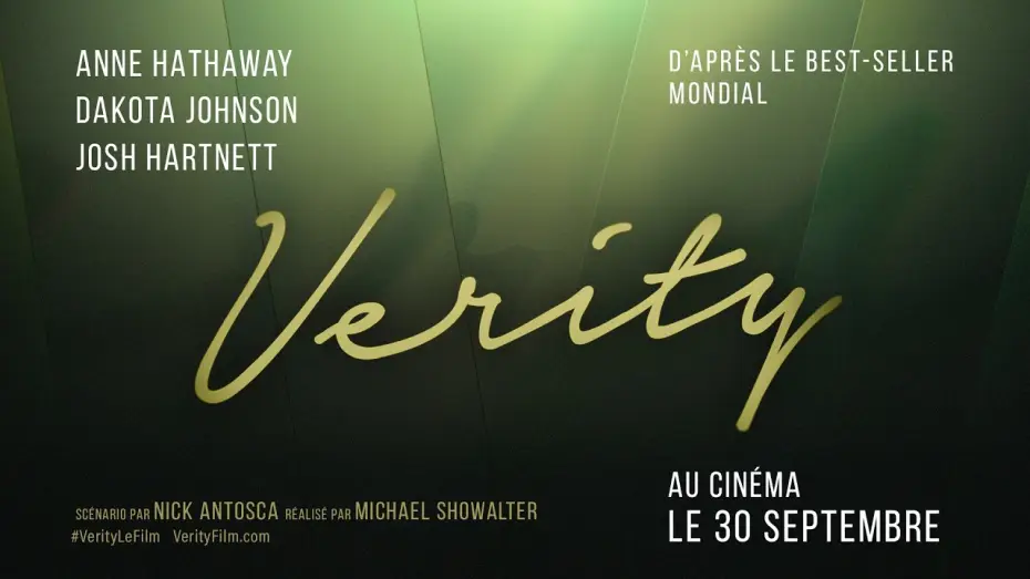 Видео к фильму Verity | VERITY - Bande-annonce teaser officielle VOSTFR