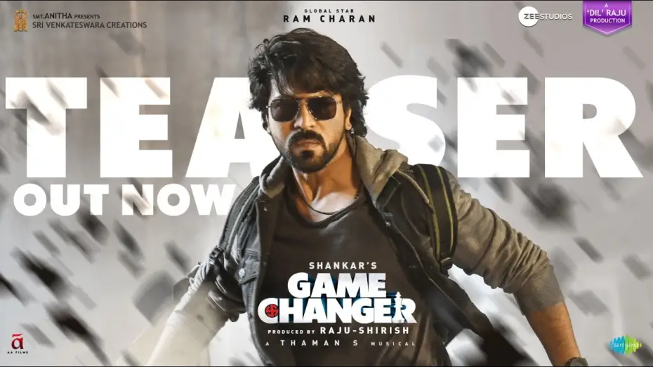Видео к фильму గేమ్‌ ఛేంజర్‌ — Game Changer - Tamil Teaser | Ram Charan | Shankar | Raju, Shirish | Kiara | Thaman S