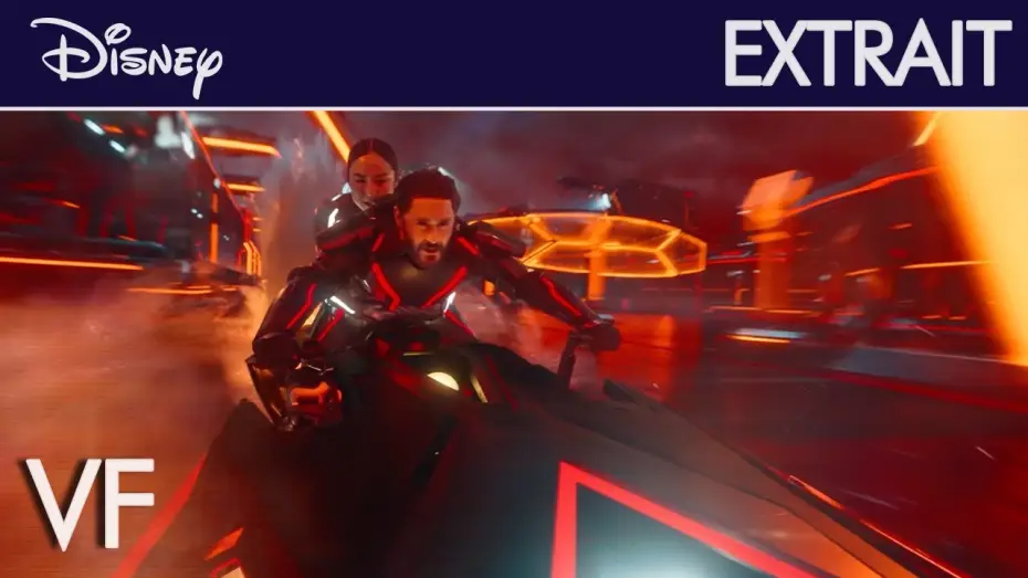 Видео к фильму Трон 3 | Tron : Ares - Extrait : Course poursuite (VF) | Disney