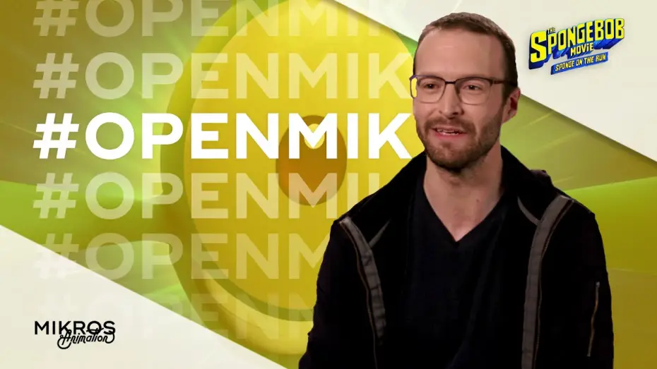 Видео к фильму Губка Боб в бегах | [#OpenMik] Jacques Daigle, Animation supervisor on #SpongeBobMovie
