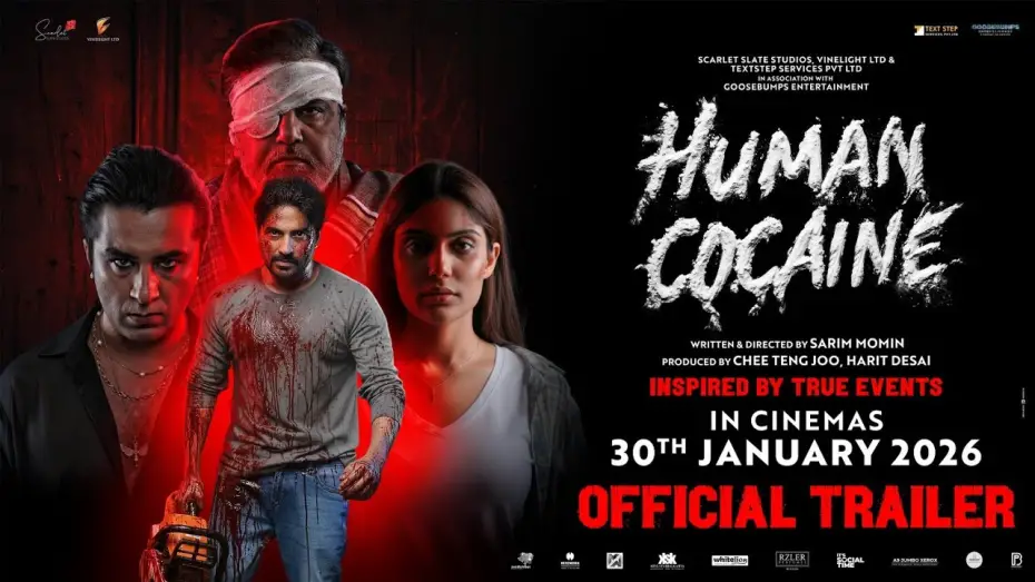 Видео к фильму Human Cocaine | Human Cocaine Trailer | Sarim Momin | Pushkar Jog | Ishita Raj | Siddhanth Kapoor | Zakir Hussain