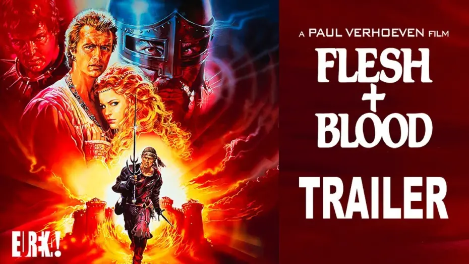 Видео к фильму Плоть+кровь — FLESH + BLOOD (Eureka Classics) New & Exclusive Trailer