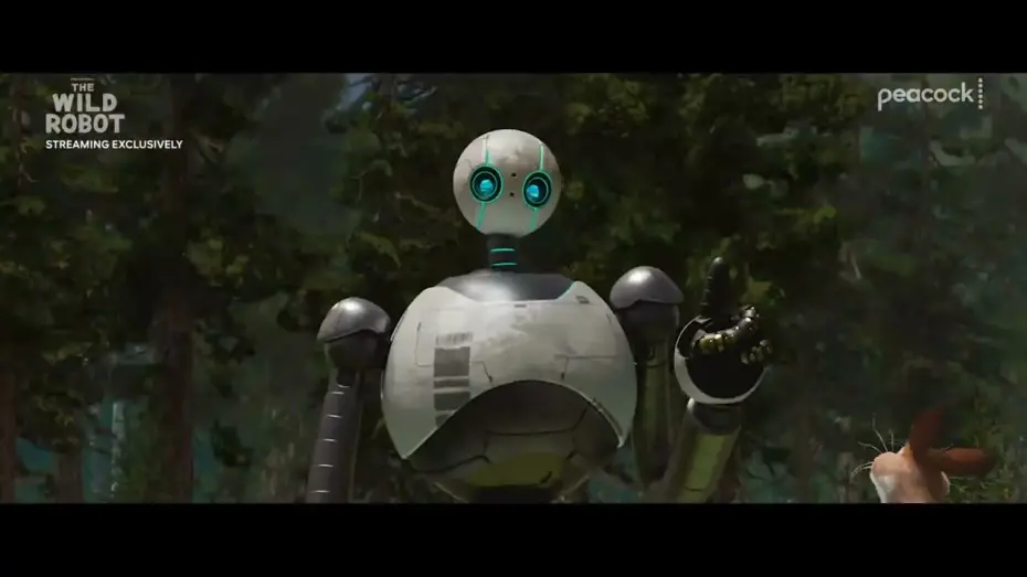 Видео к фильму The Wild Robot | Streaming Now on Peacock