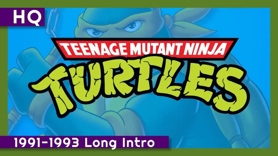 Видео к сериалу Черепашки мутанты ниндзя — Teenage Mutant Ninja Turtles (Classic Series) (1991-1993) Long Intro
