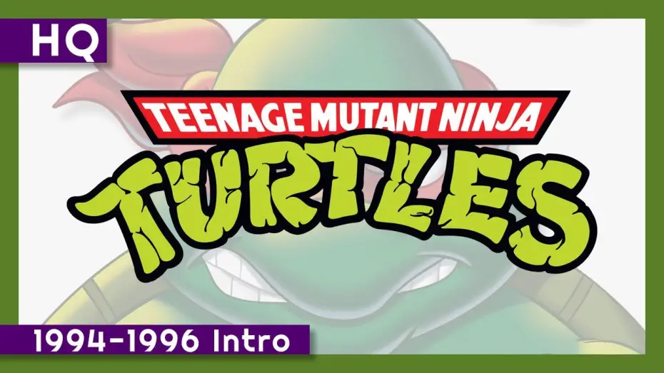 Видео к сериалу Черепашки мутанты ниндзя — Teenage Mutant Ninja Turtles (Classic Series) (1994-1996) Intro