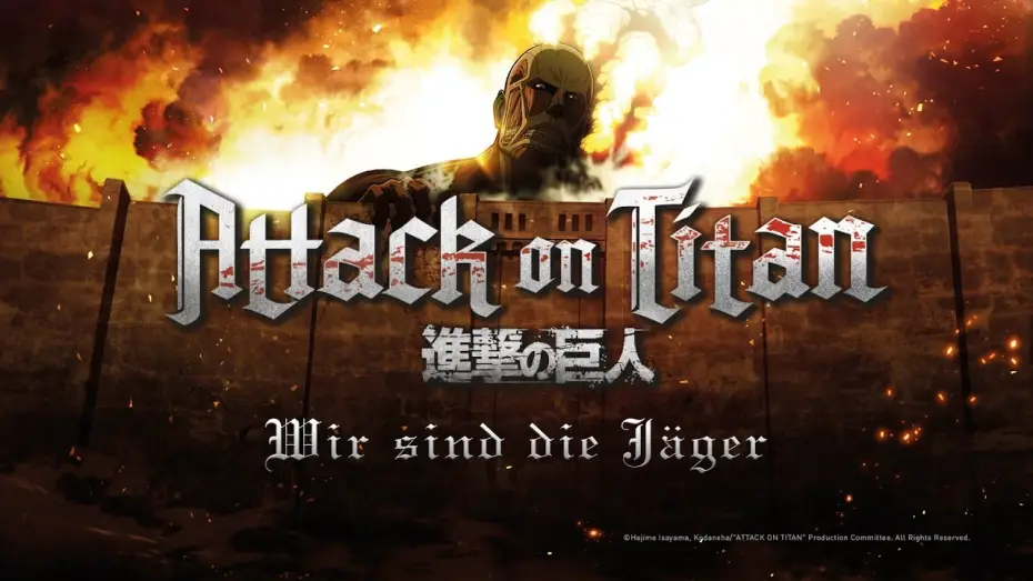 Видео к сериалу Атака титанов — Attack on Titan – 1. Staffel (Anime-Trailer Deutsch)