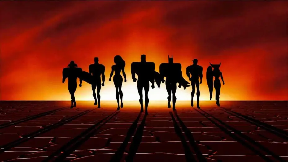 Видео к сериалу Лига справедливости — Justice League Intro (Blu-ray 1080p HD)