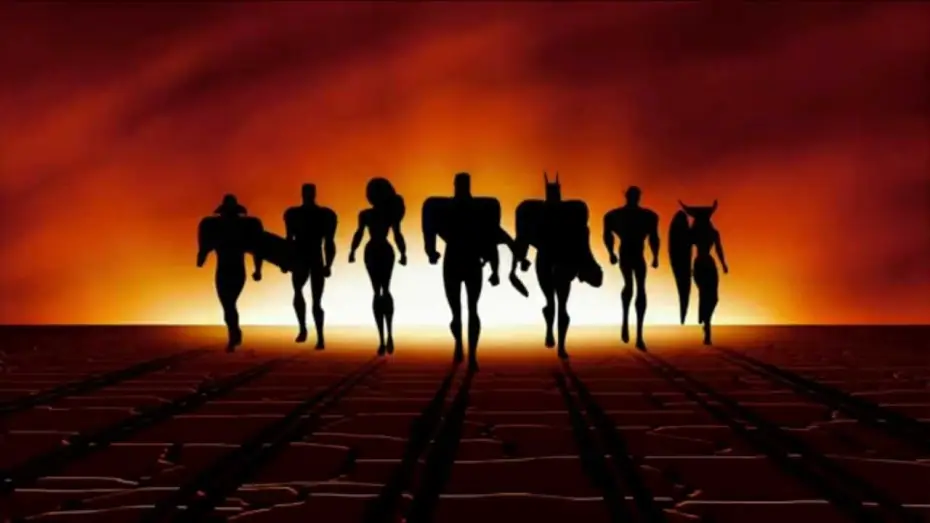 Видео к сериалу Лига справедливости — Justice League: The Animated Series | Opening Theme | 1080p 【HD】  Bluray :)