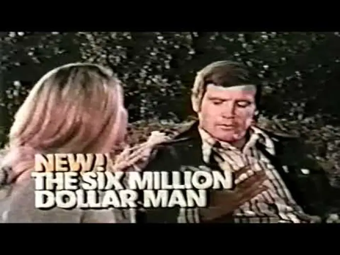 Видео к сериалу Человек на шесть миллионов долларов — CYBORG SIX MILLION DOLLAR MAN ADVANCE ABC PROMO