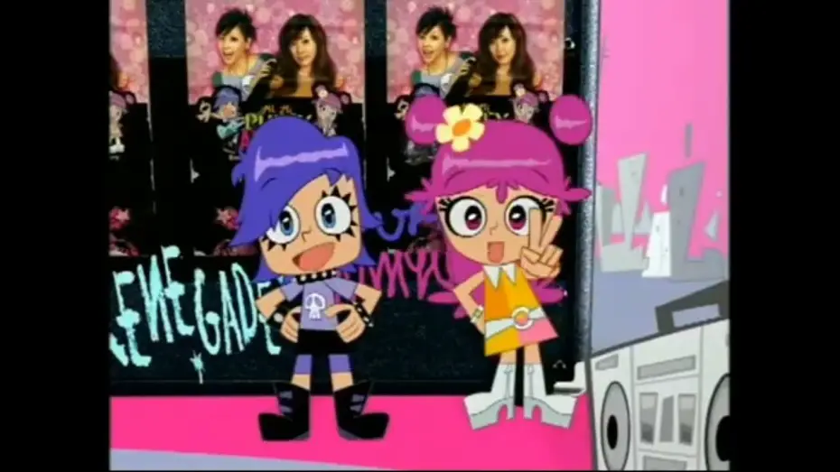 Видео к сериалу Привет, привет, Паффи АмиЮми — cartoon network Hi Hi Puffy Ami Yumi ad 2004