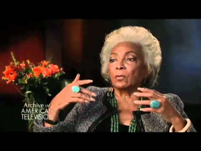 Видео к сериалу Звездный путь — Nichelle Nichols on how Dr. MLK, Jr. dissuaded her from quitting Star Trek - EMMYTVLEGENDS.ORG