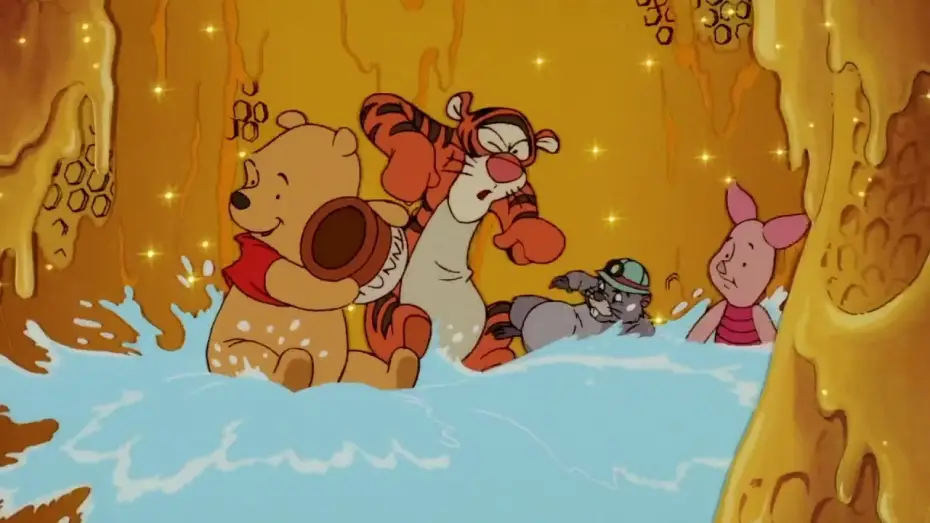 Видео к сериалу Новые приключения Винни Пуха — Les Nouvelles Aventures de Winnie L'Ourson — Générique