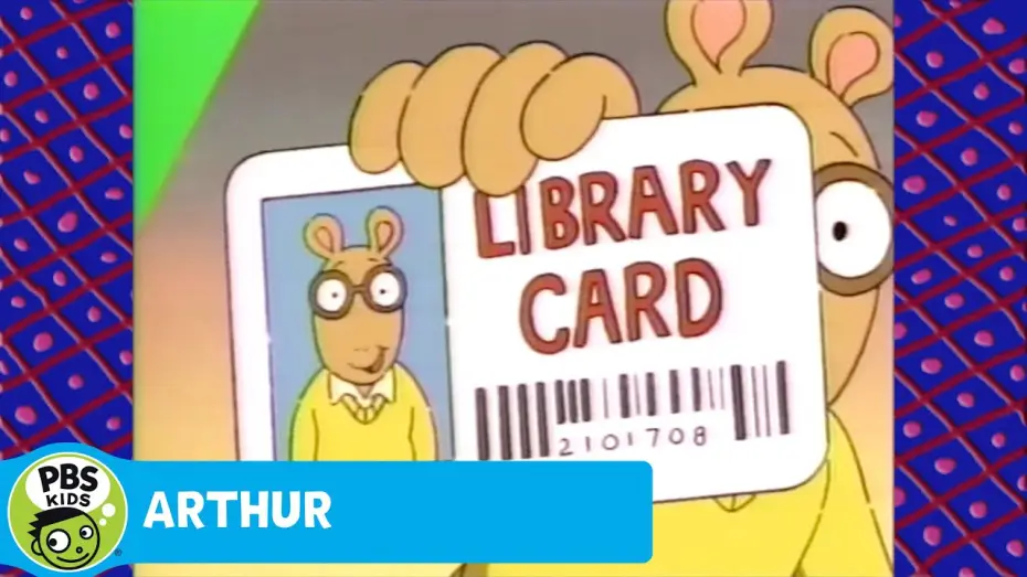 Видео к сериалу Артур — ARTHUR: Library Card Song!
