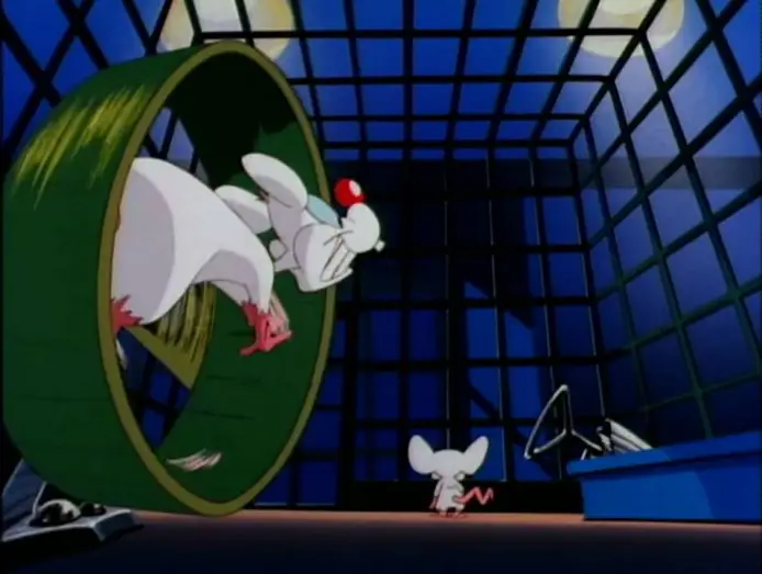 Видео к сериалу Пинки и Брейн — Pinky and The Brain Intro