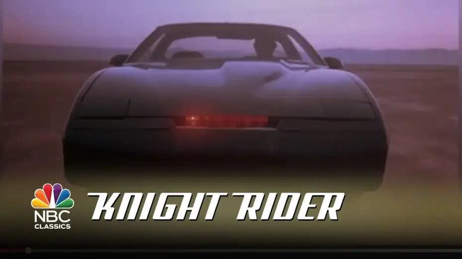 Видео к сериалу Рыцарь дорог — Knight Rider - Original Show Intro | NBC Classics