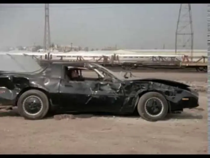 Видео к сериалу Рыцарь дорог — Knight Rider - K.I.T.T. Destroyed by Juggernaut (Ukrainian)