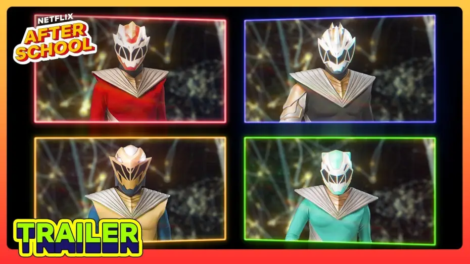 Видео к сериалу Могучие рейнджеры — Космическая ярость — Power Rangers Cosmic Fury TRAILER ⚡️ Netflix After School