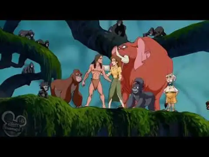 Видео к сериалу Легенда о Тарзане — Disney's The Legend of Tarzan Theme Song