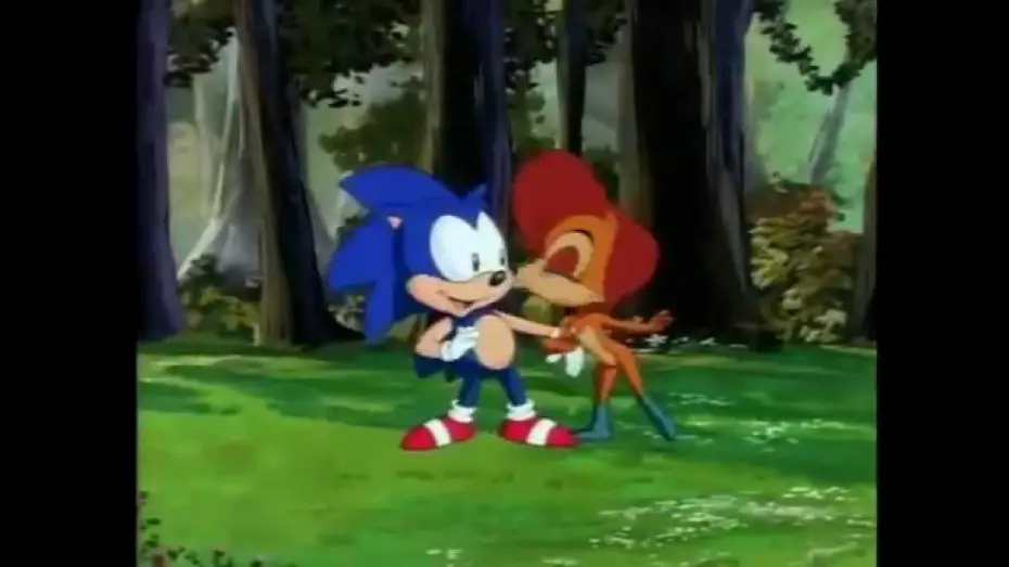 Видео к сериалу Соник: Энергетический Камень — Sonic the Hedgehog: The Animated Series Theme Song (HQ)