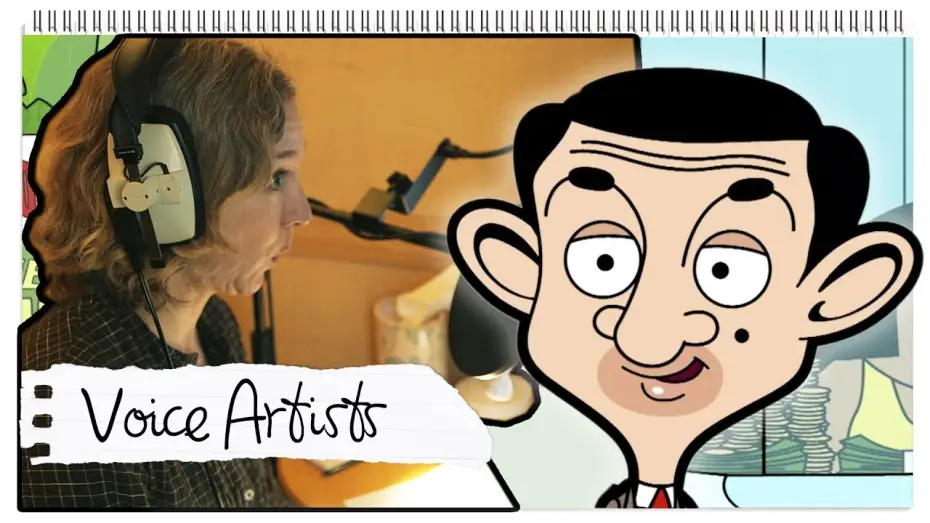 Видео к сериалу Мистер Бин — The Voice Artists: The Animated Series | Behind The Scenes | Mr. Bean Official