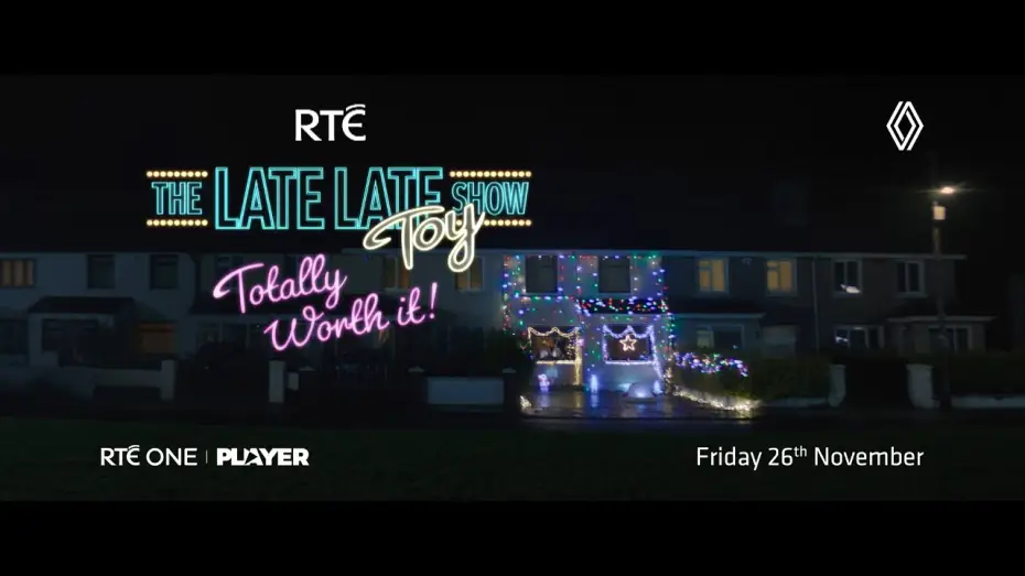 Видео к сериалу The Late Late Show — The Late Late Toy Show | RTÉ One & RTÉ Player | Friday 26th November 9:35pm