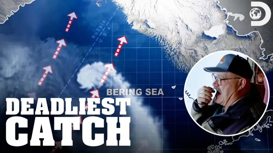 Видео к сериалу Крабовый улов — The Wizard Sails Right Up to the Ice Pack | Deadliest Catch
