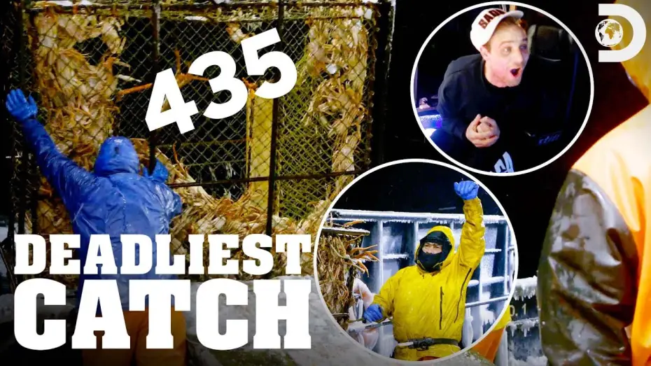 Видео к сериалу Крабовый улов — The Saga Finds 435 Crabs in ONE Pot | Deadliest Catch