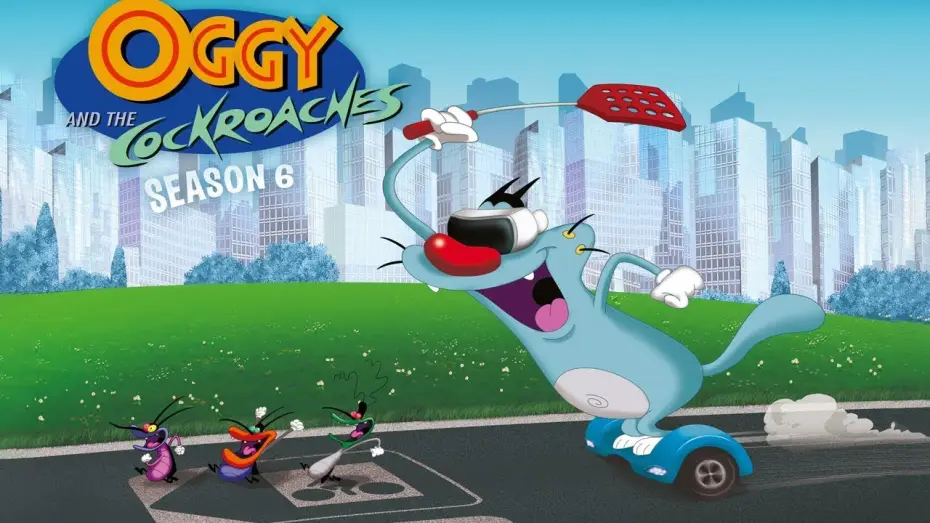 Видео к сериалу Огги и тараканы — Сезон 6 — Oggy and the Cockroaches - Opening Credits - Season 6 (HD)