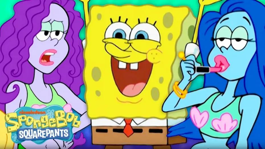 Видео к сериалу Губка Боб Квадратные Штаны — SpongeBob Needs The Mermaids' Help