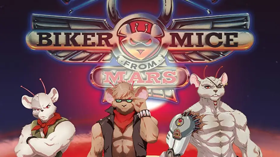 Видео к сериалу Мыши-рокеры с Марса — Biker Mice from Mars - Opening Theme Song (4K)