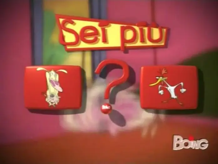 Видео к сериалу Коровка и Петушок — Boing Italy: Cow and Chicken "Sei piú pollo o mucca?" promo