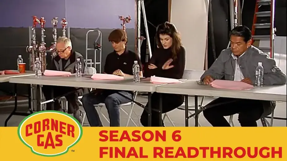 Видео к сериалу Заправка — Final Table Readthrough | Behind the Scenes | Corner Gas Season 6
