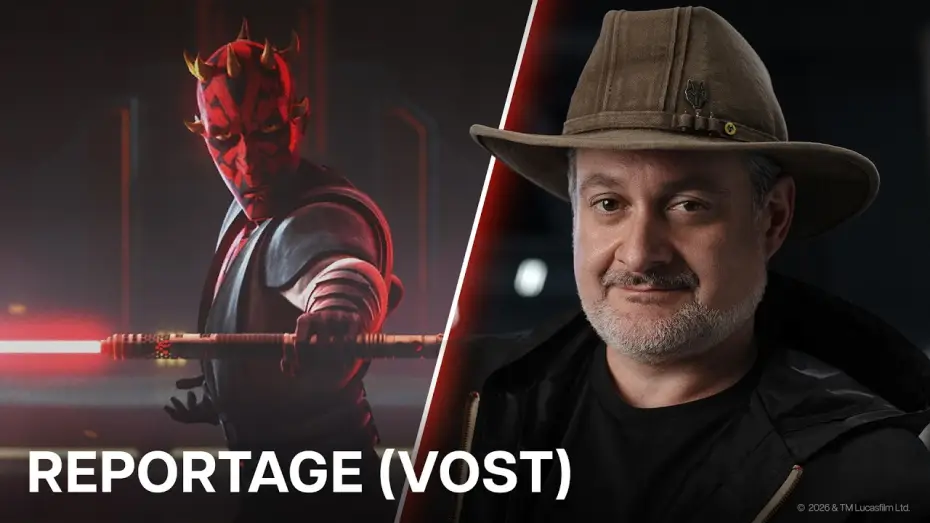 Видео к сериалу Звёздные Войны: Войны Клонов — Star Wars : The Clone Wars / Rebels - Reportage - Dark Maul expliqué par Dave Filoni | Star Wars