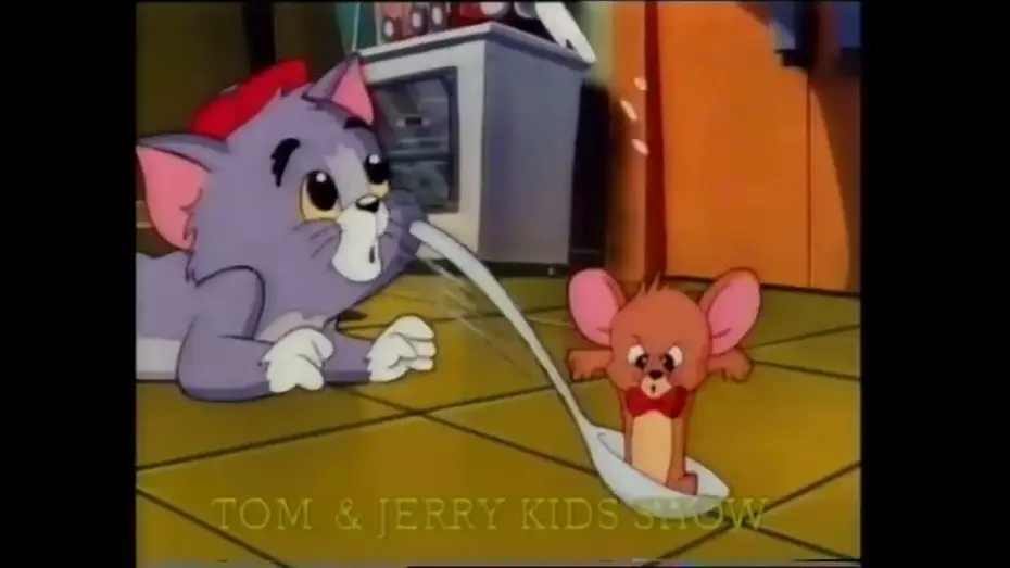 Видео к сериалу Том и Джерри в детстве — Tom & Jerry Kids Show (1990 - 1993) . First Independent Films - 1991 UK VHS Promo