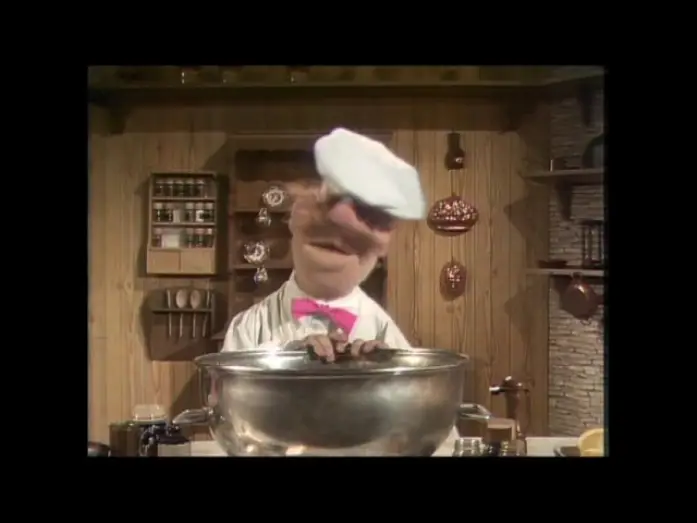 Видео к сериалу Маппет-Шоу — Le Muppet Show (Le Chef Suédois) (1976) (Extrait)