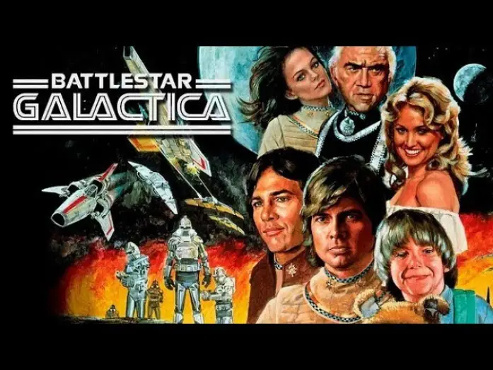 Видео к сериалу Звёздный крейсер «Галактика» (1978) — Battlestar Galactica - Trailer [1978]