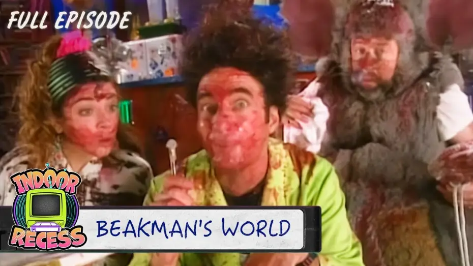 Видео к сериалу Beakman's World — Rain, Beak-mania, And Volcanos | Beakman's World Season 1 Episode 1 | Indoor Recess