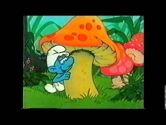 Видео к сериалу Смурфики — I Puffi sigla 1982 Canale 5 (noi puffi siam così)