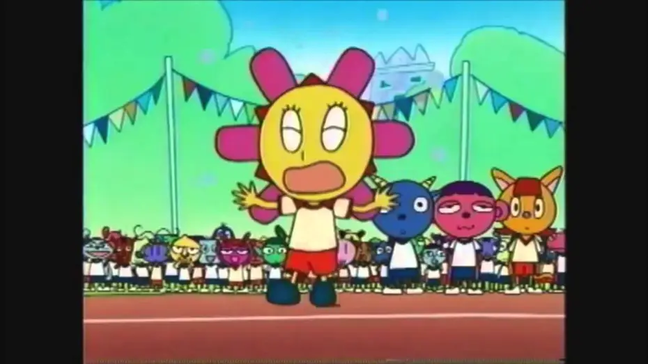 Видео к сериалу Параппа-рэпер — PaRappa TV Anime Clip - Sunny runs like an idiot