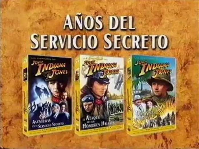 Видео к сериалу Приключения молодого Индианы Джонса — Las Aventuras del Joven Indiana Jones [Promo Edición VHS]