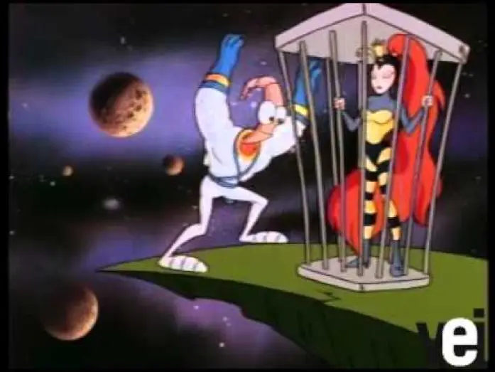 Видео к сериалу Червяк Джим — Earthworm Jim Cartoon Intro (High Quality)