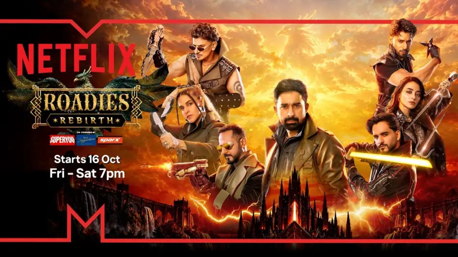 Видео к сериалу MTV Roadies — MTV ROADIES REBIRTH : The Auditions 🔥 | Rannvijay S, Fukra Insaan, Baseer & More | Netflix
